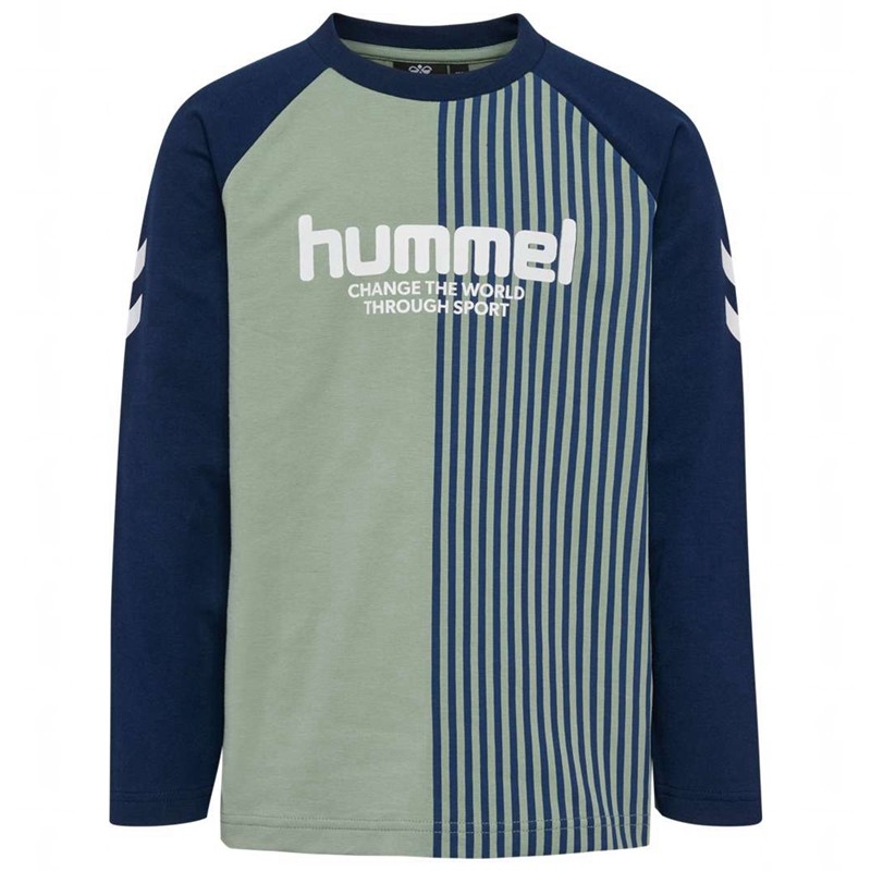 Chaussures De Gym Hummel Mexi L/S Enfant Vert | 152977-119