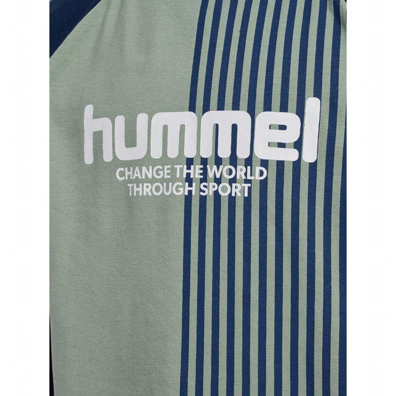 Chaussures De Gym Hummel Mexi L/S Enfant Vert | 152977-119
