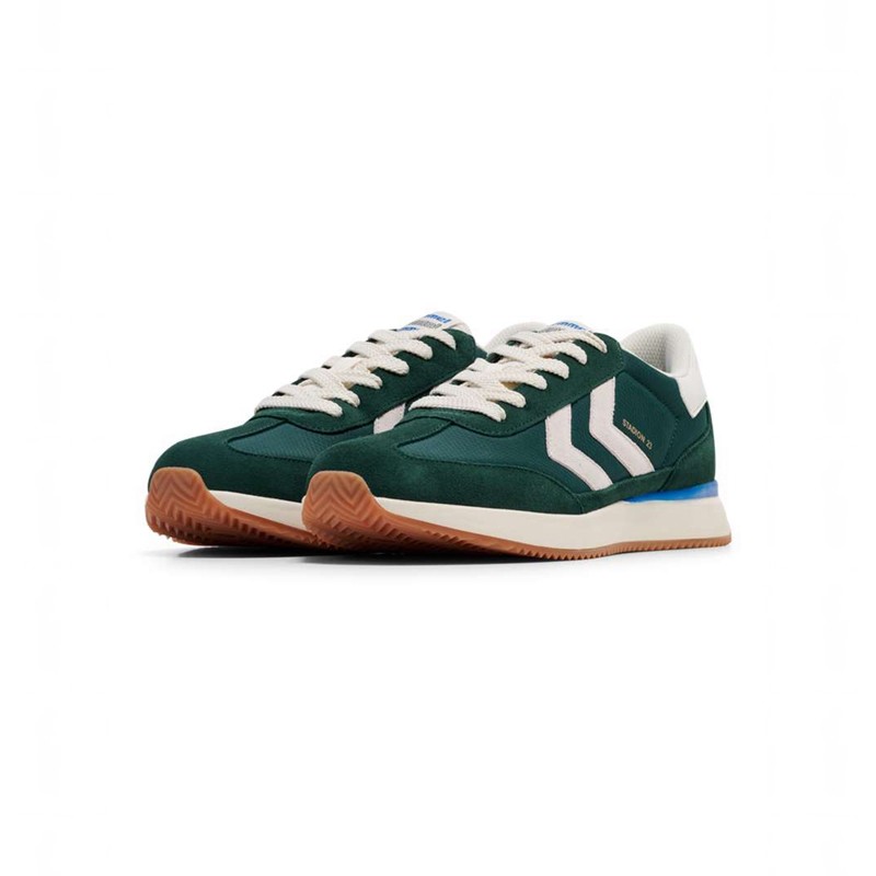 Chaussures De Gym Hummel Stadion 23 Homme Vert | 595159-079