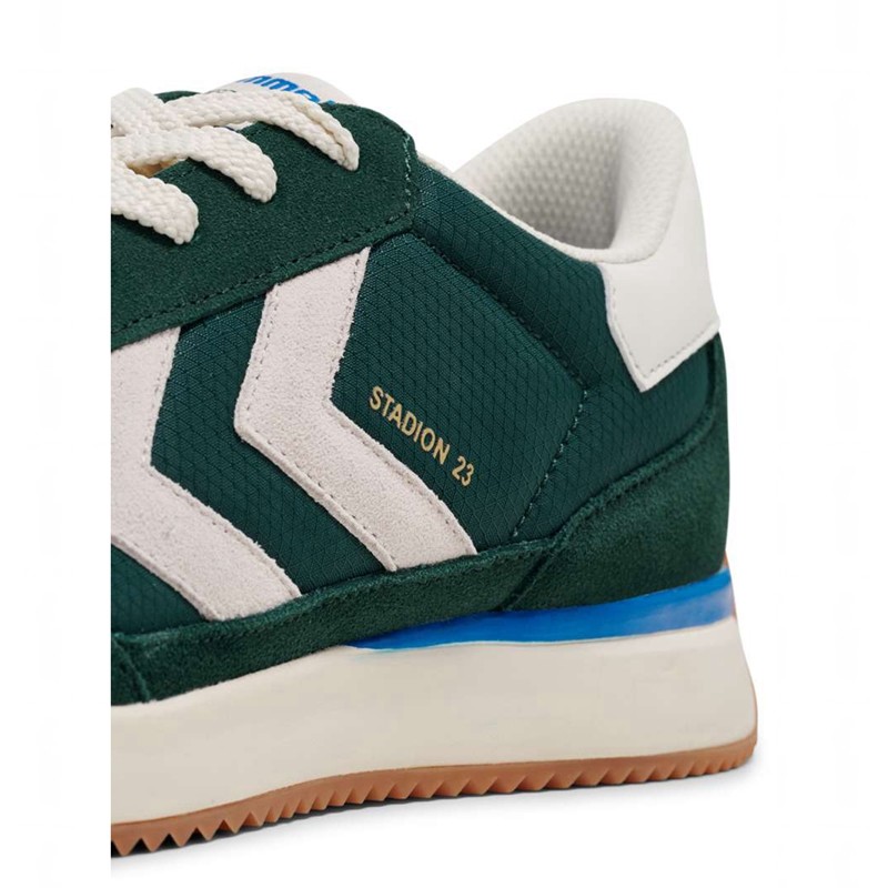 Chaussures De Gym Hummel Stadion 23 Homme Vert | 595159-079