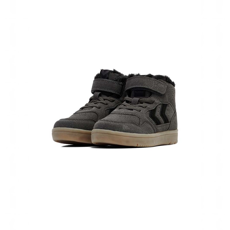 Chaussures D'hiver Hummel Camden Winter High Jr Enfant Noir | 919566-391