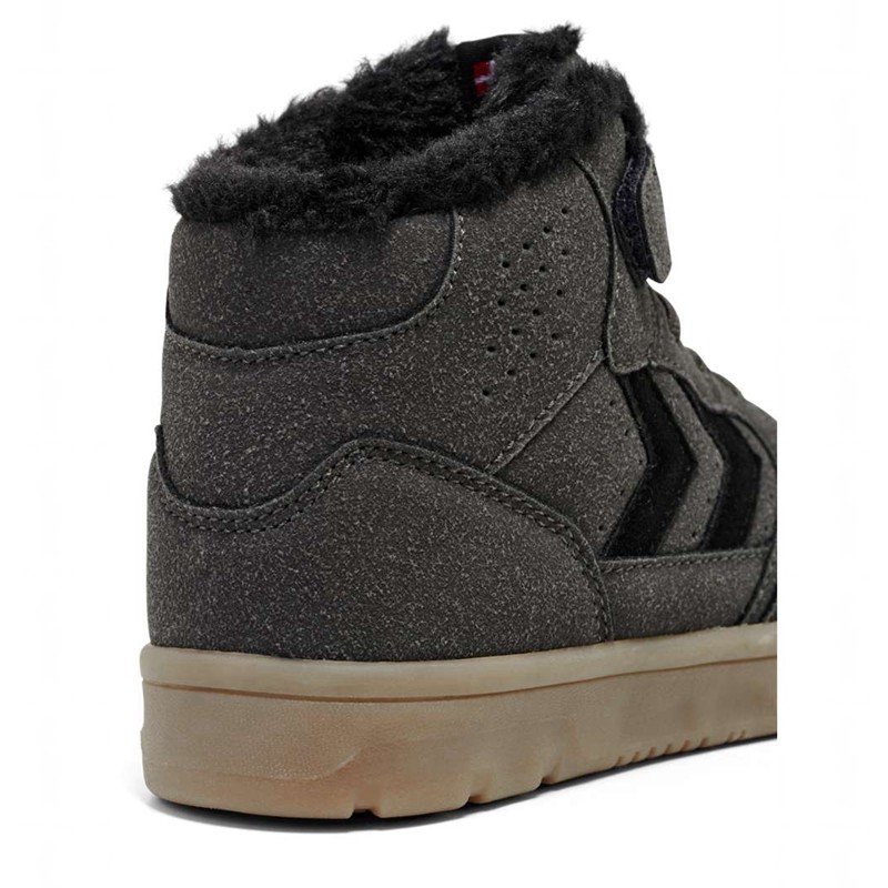 Chaussures D'hiver Hummel Camden Winter High Jr Enfant Noir | 919566-391
