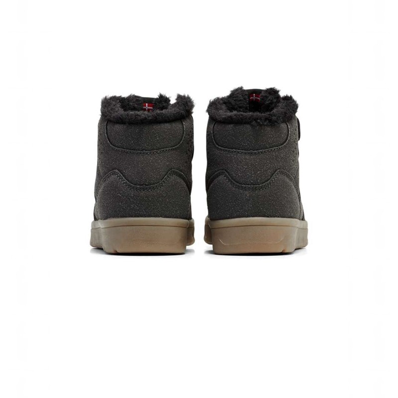 Chaussures D'hiver Hummel Camden Winter High Jr Enfant Noir | 919566-391