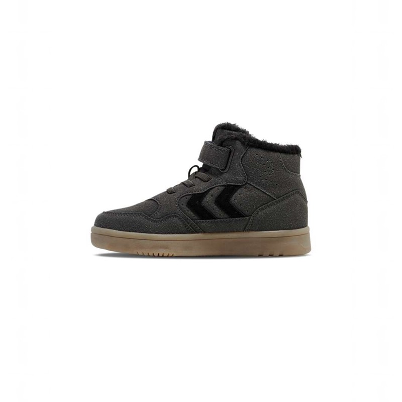 Chaussures D'hiver Hummel Camden Winter High Jr Enfant Noir | 919566-391