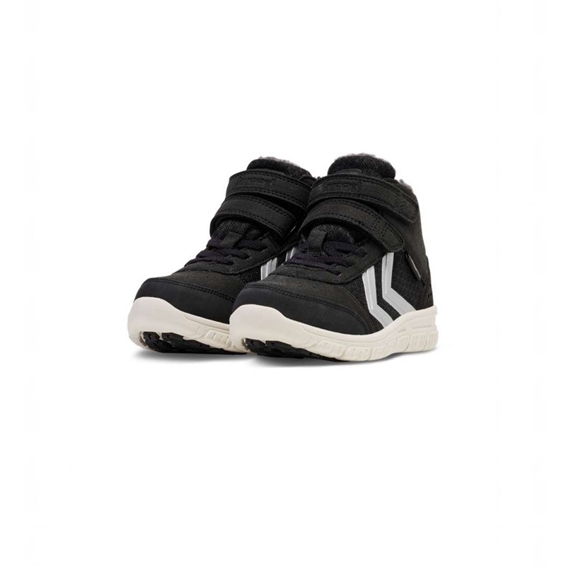 Chaussures D'hiver Hummel Crosslite Winter Mid Tex Jr Enfant Noir | 542826-150