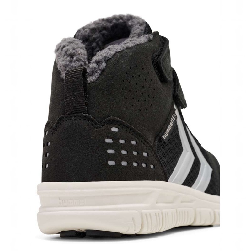 Chaussures D'hiver Hummel Crosslite Winter Mid Tex Jr Enfant Noir | 542826-150
