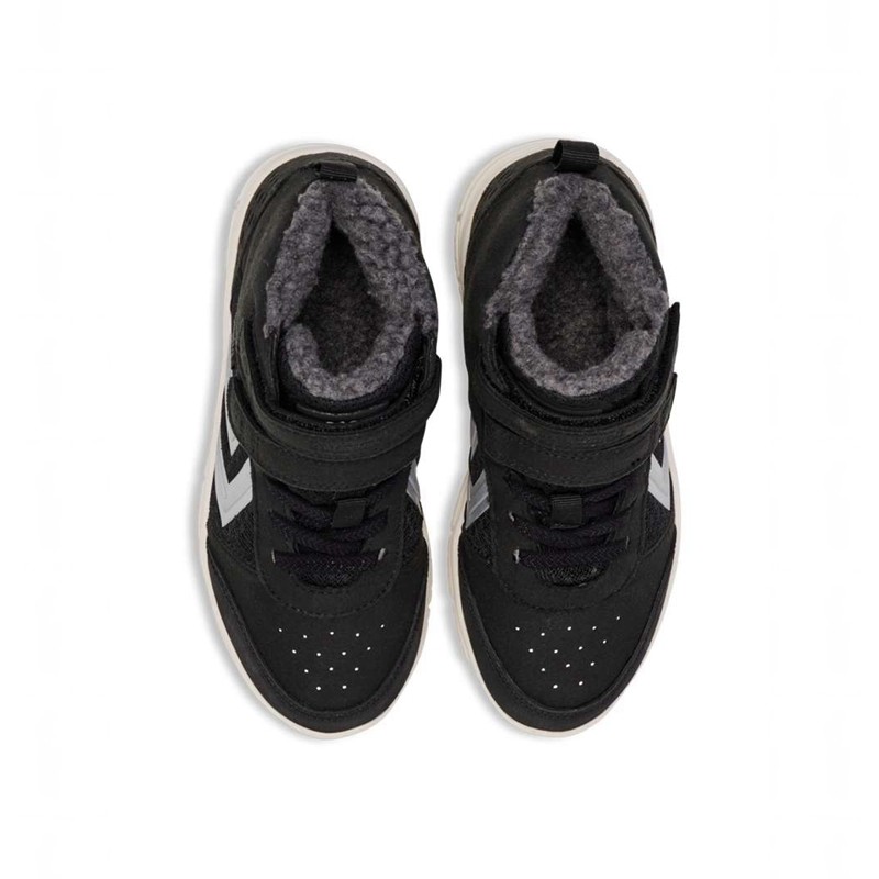 Chaussures D'hiver Hummel Crosslite Winter Mid Tex Jr Enfant Noir | 542826-150
