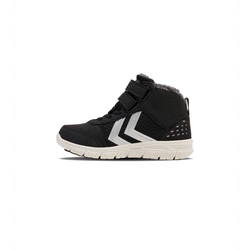 Chaussures D'hiver Hummel Crosslite Winter Mid Tex Jr Enfant Noir | 542826-150