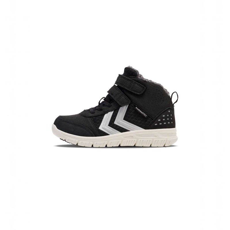 Chaussures D\'hiver Hummel Crosslite Winter Mid Tex Jr Enfant Noir | 542826-150
