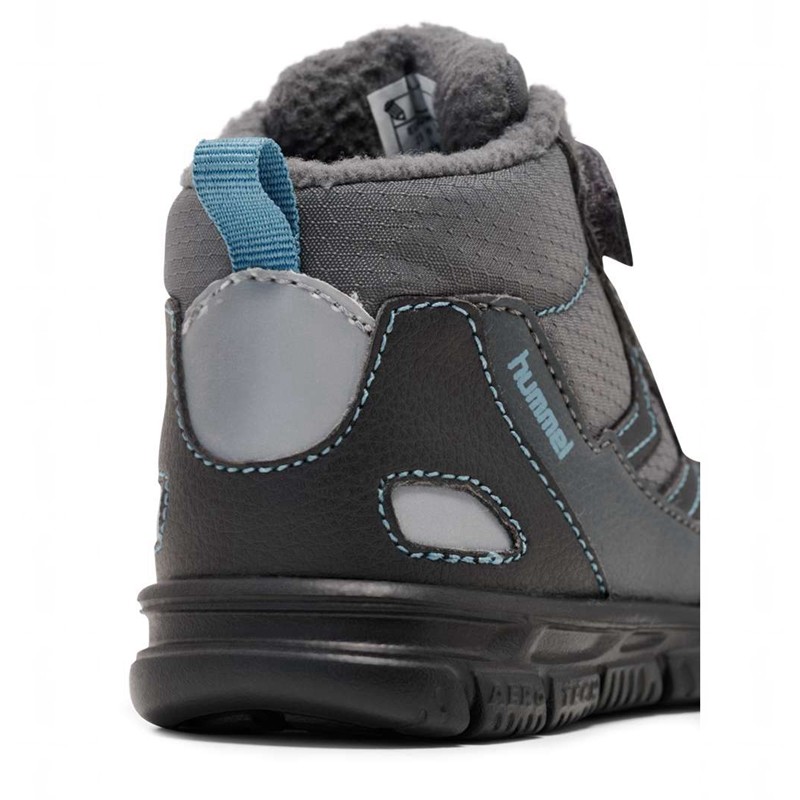Chaussures D'hiver Hummel Crosslite Winter Mid Infant Enfant Noir | 813400-824