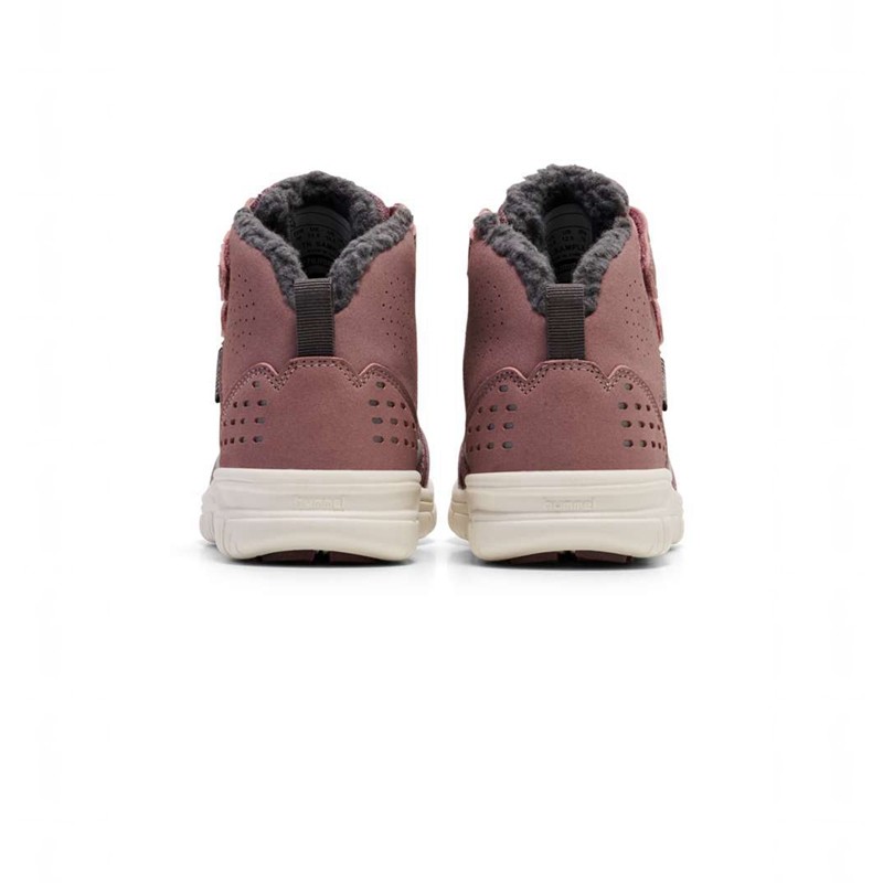 Chaussures D'hiver Hummel Crosslite Winter Mid Tex Jr Enfant Rose | 111975-980