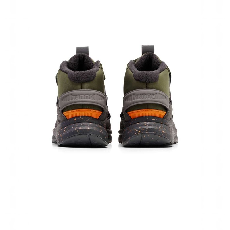 Chaussures D'hiver Hummel Reach Conquer Mid Tex Jr Enfant Vert Olive | 572107-701
