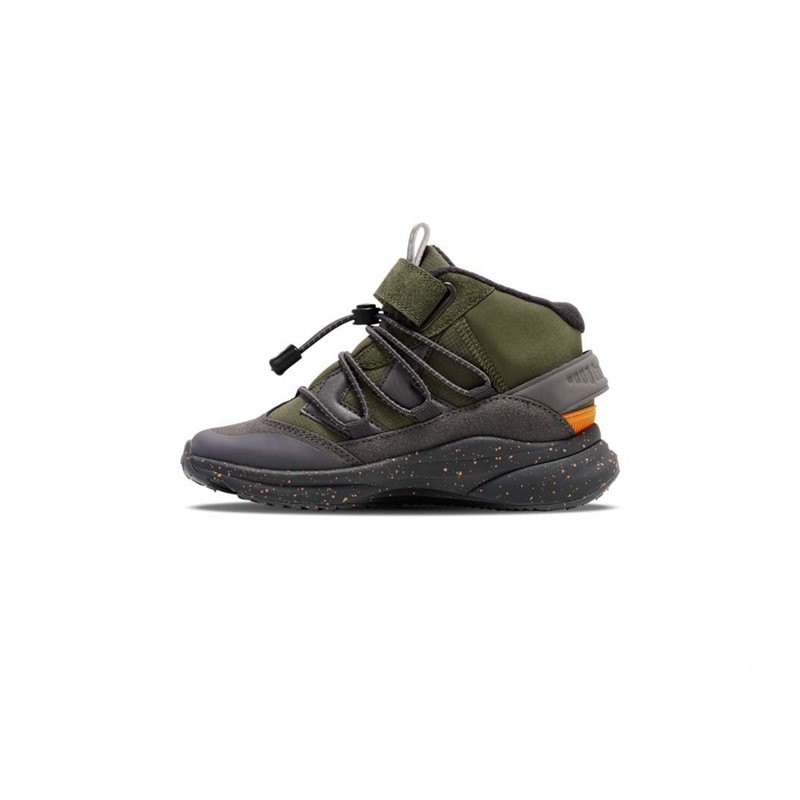 Chaussures D'hiver Hummel Reach Conquer Mid Tex Jr Enfant Vert Olive | 572107-701