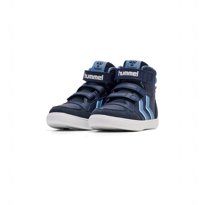 Chaussures D'hiver Hummel Stadil Pro Jr Enfant Bleu | 170001-263