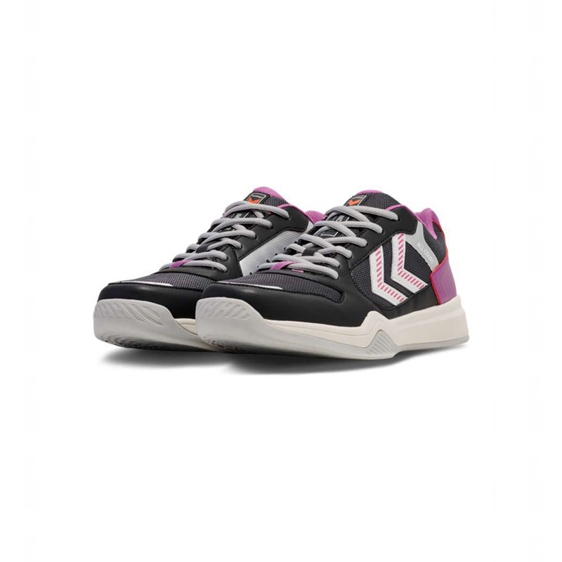 Chaussures D'intérieur Hummel All Court Femme Noir | 804986-936
