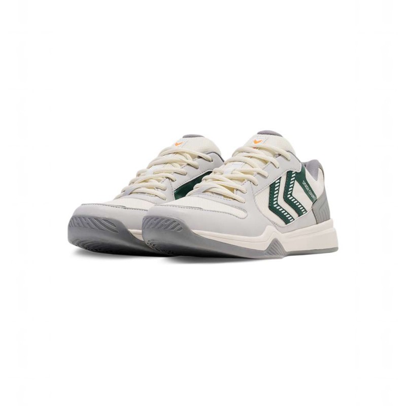 Chaussures D'intérieur Hummel All Court Femme Grise | 405944-911