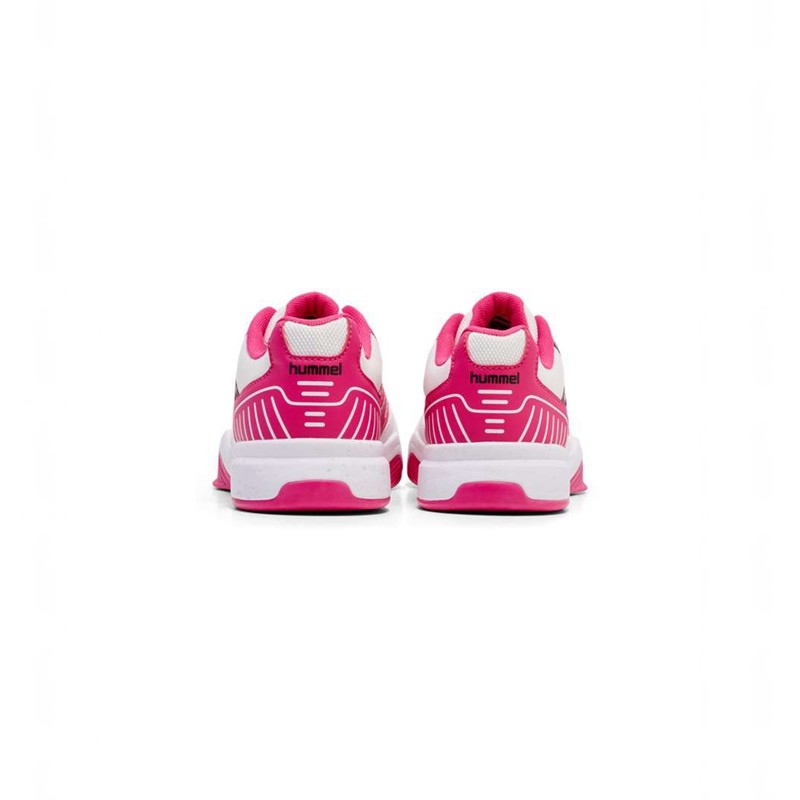 Chaussures D'intérieur Hummel All Court Femme Blanche | 176093-267