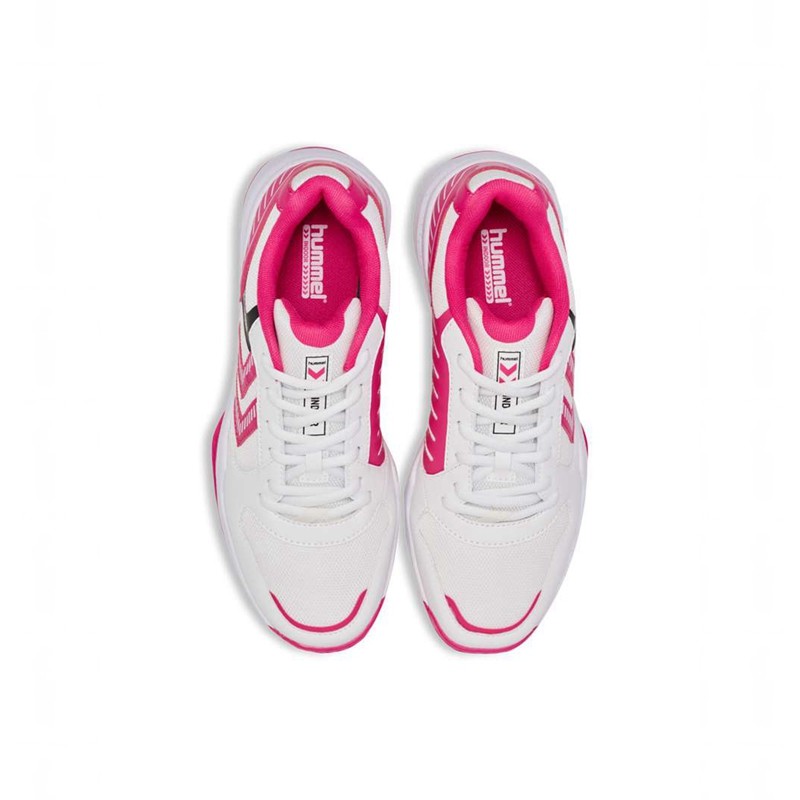 Chaussures D'intérieur Hummel All Court Femme Blanche | 176093-267