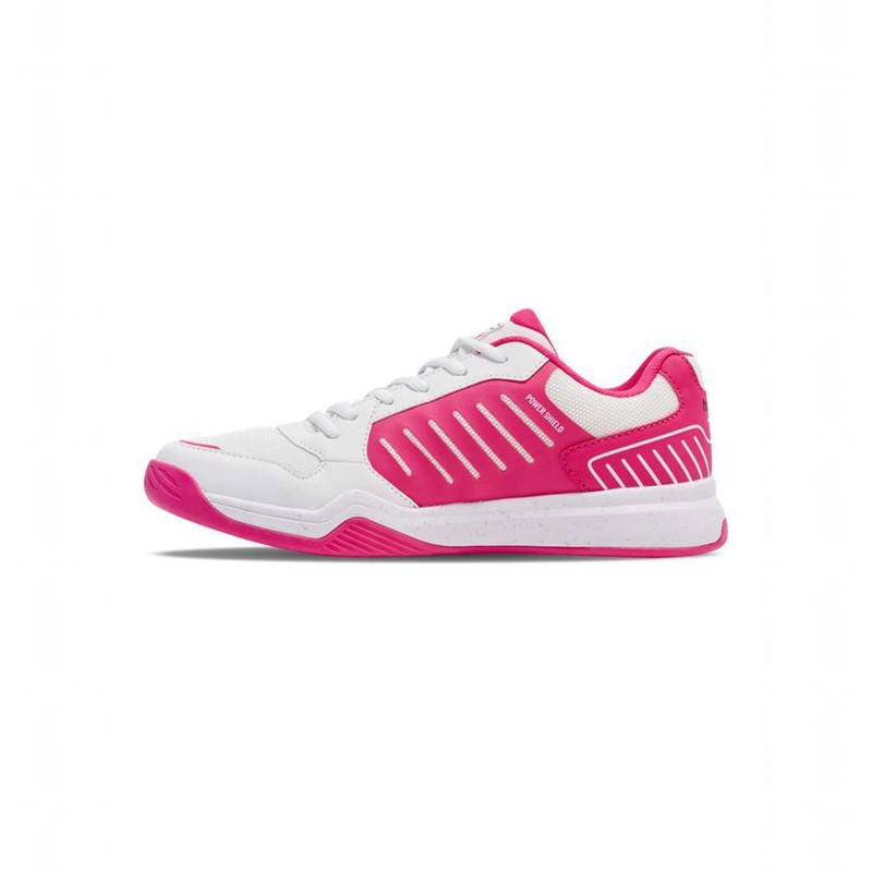 Chaussures D'intérieur Hummel All Court Femme Blanche | 176093-267