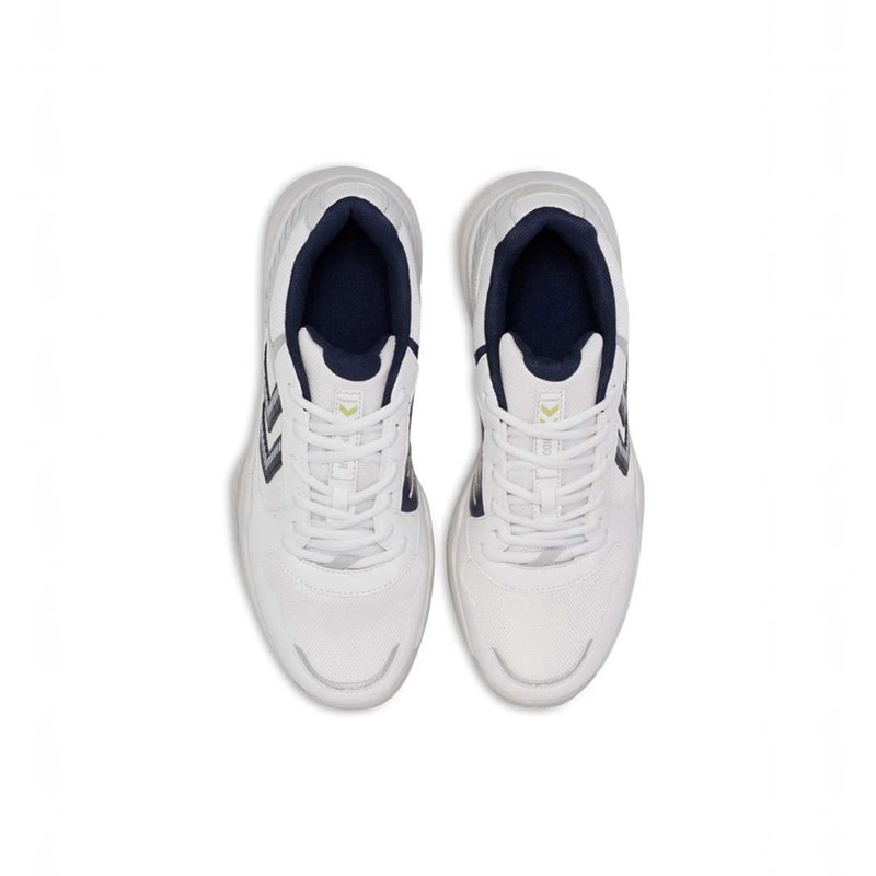 Chaussures D'intérieur Hummel All Court Femme Blanche | 316057-967