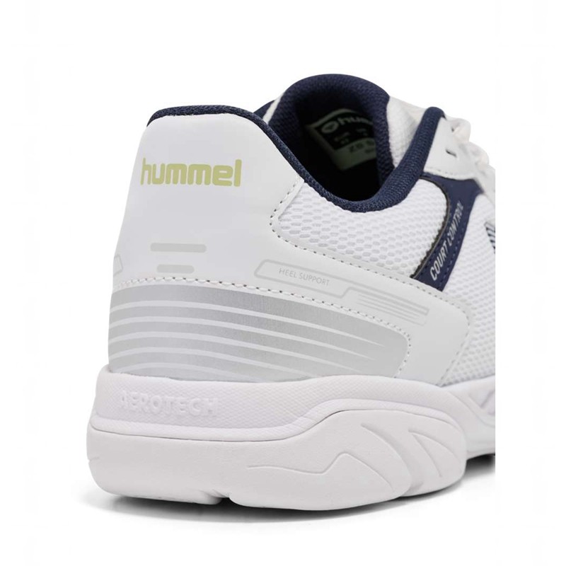 Chaussures D'intérieur Hummel Court Control Ii Homme Blanche | 111189-568