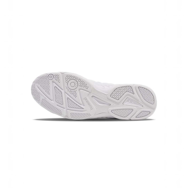 Chaussures D'intérieur Hummel Court Control Ii Homme Blanche | 111189-568