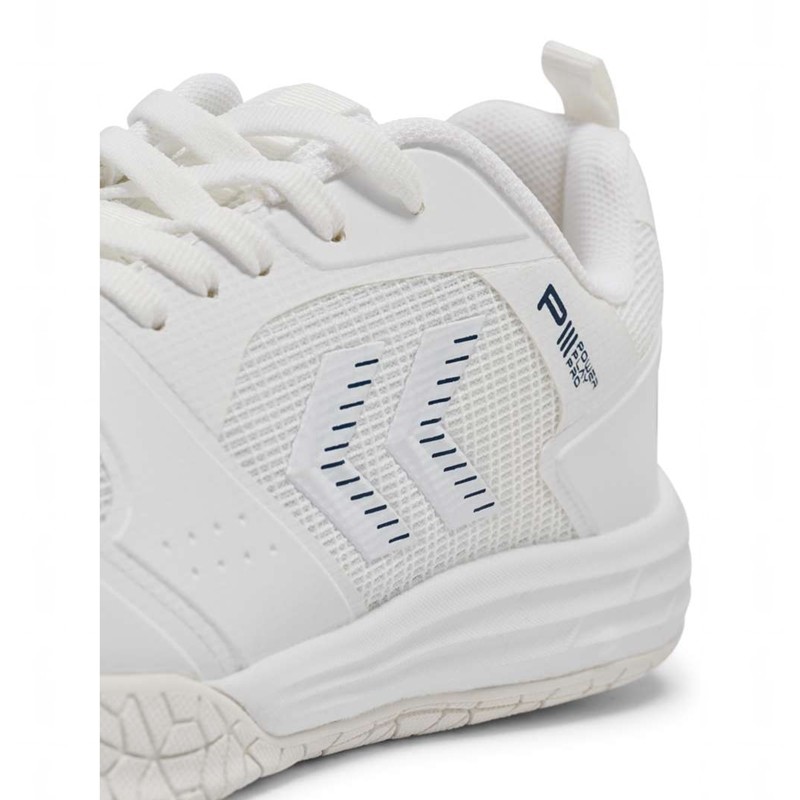 Chaussures D'intérieur Hummel Piii Power Play Pro Lc Jr Femme Blanche | 687941-424
