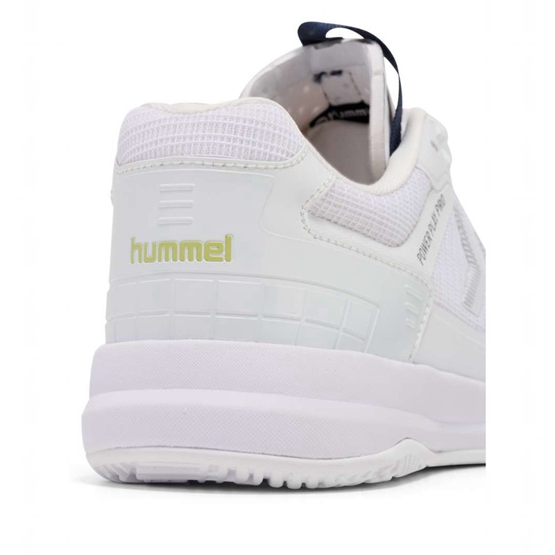 Chaussures D'intérieur Hummel Power Play Pro Homme Blanche | 003482-529