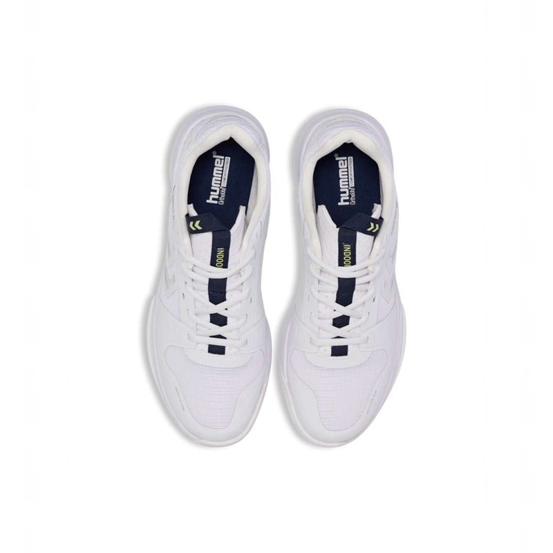 Chaussures D'intérieur Hummel Power Play Pro Homme Blanche | 003482-529