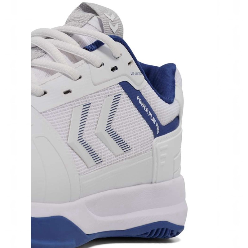 Chaussures D'intérieur Hummel Power Play Pro Homme Blanche | 589766-328