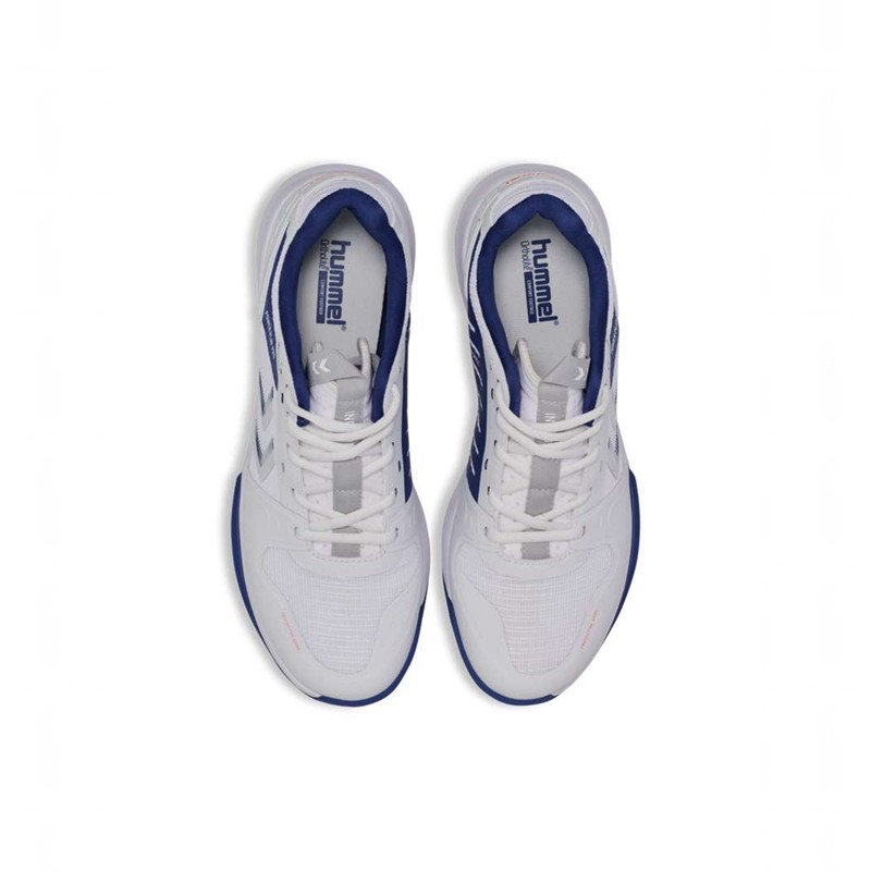 Chaussures D'intérieur Hummel Power Play Pro Homme Blanche | 589766-328