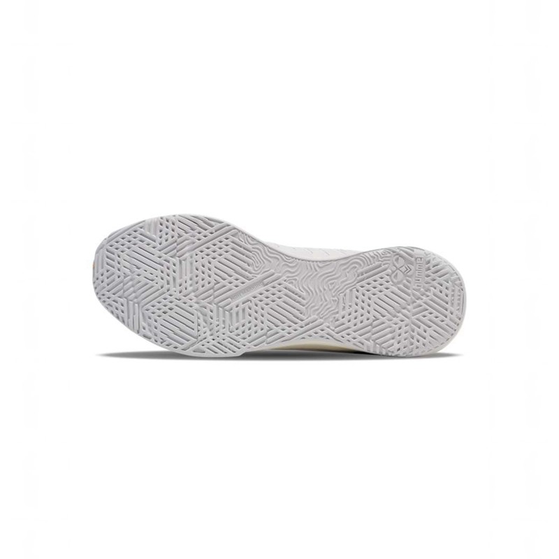 Chaussures D'intérieur Hummel Power Play Pro Femme Blanche | 767721-263