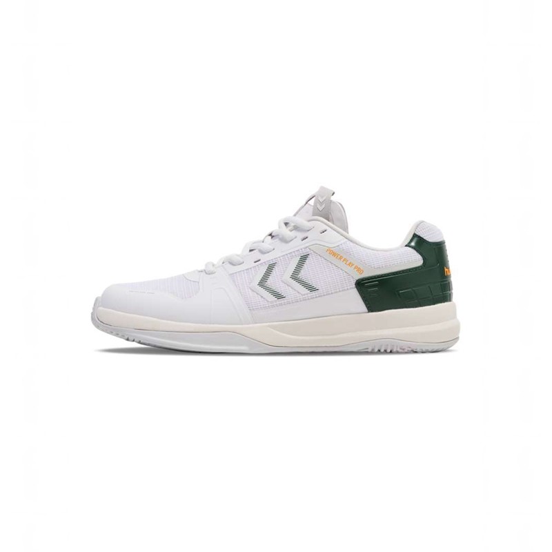 Chaussures D\'intérieur Hummel Power Play Pro Femme Blanche | 767721-263