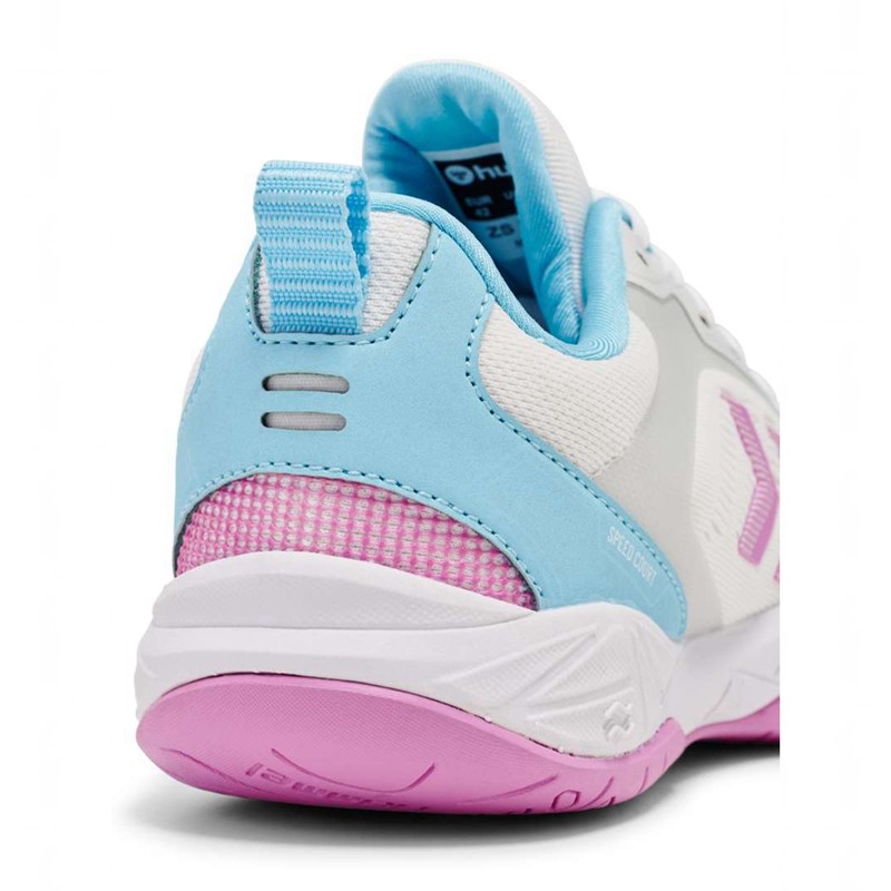Chaussures D'intérieur Hummel Speed Court Femme Blanche | 525715-450