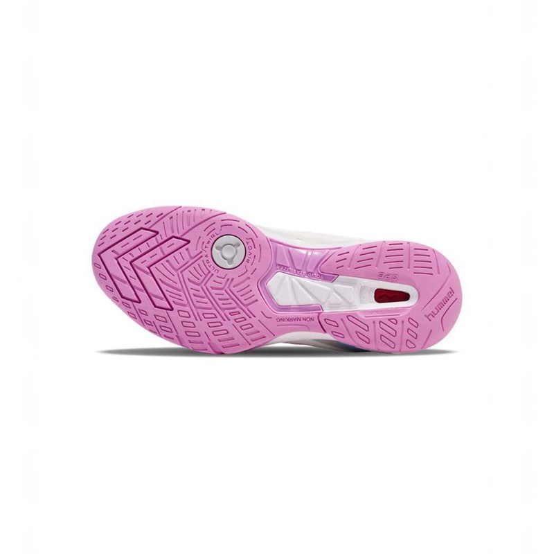 Chaussures D'intérieur Hummel Speed Court Femme Blanche | 525715-450
