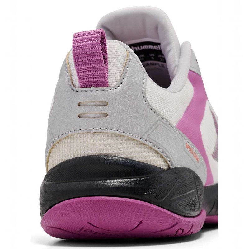 Chaussures D'intérieur Hummel Speed Court Femme Blanche | 561419-045
