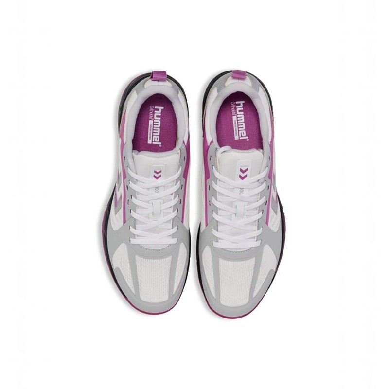 Chaussures D'intérieur Hummel Speed Court Femme Blanche | 561419-045