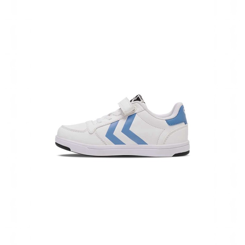 Chaussures D'intérieur Hummel Stadil Light Quick Jr Enfant Blanche | 652396-617
