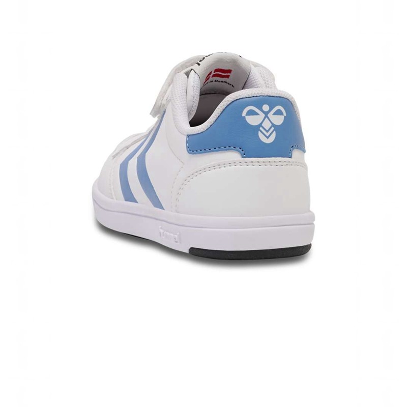 Chaussures D'intérieur Hummel Stadil Light Quick Jr Enfant Blanche | 652396-617