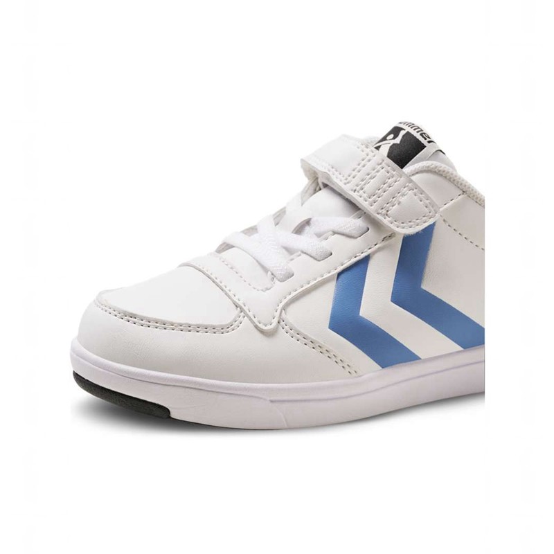 Chaussures D'intérieur Hummel Stadil Light Quick Jr Enfant Blanche | 652396-617