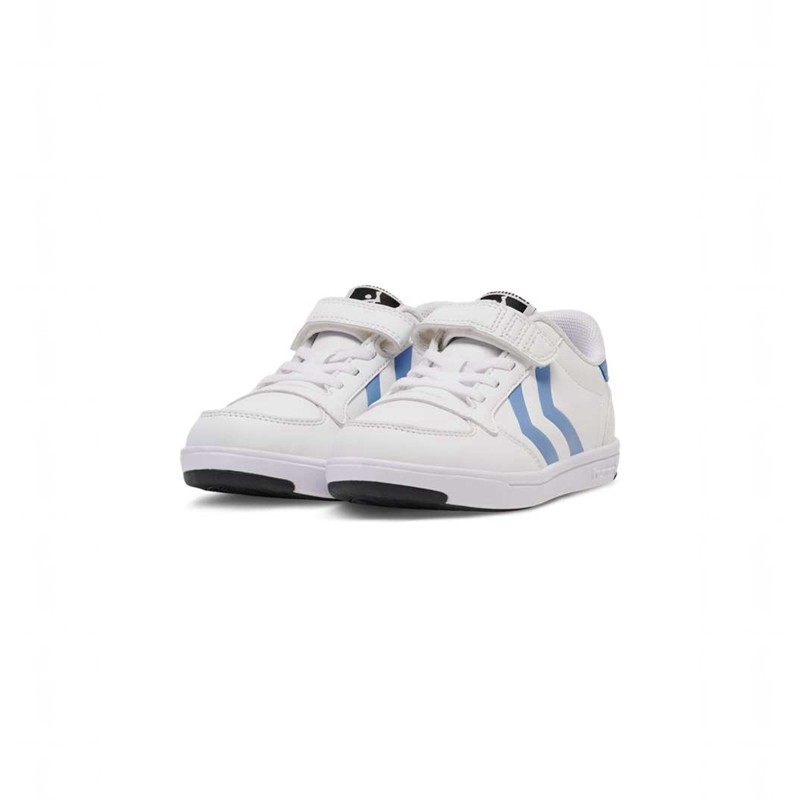 Chaussures D'intérieur Hummel Stadil Light Quick Jr Enfant Blanche | 652396-617