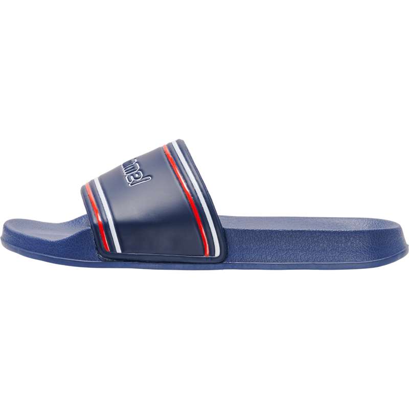 Claquette Hummel Pool Retro Femme Bleu Marine | 166625-987
