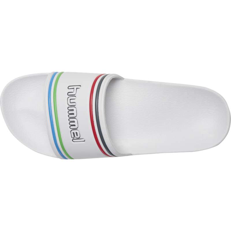 Claquette Hummel Pool Retro Homme Blanche | 749989-631