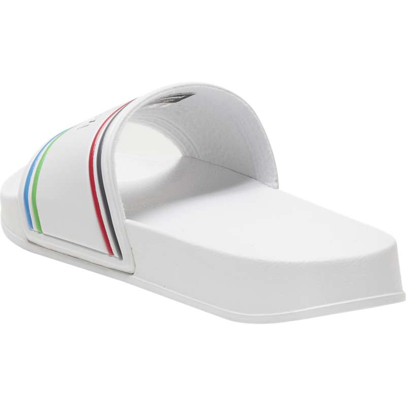 Claquette Hummel Pool Retro Homme Blanche | 749989-631