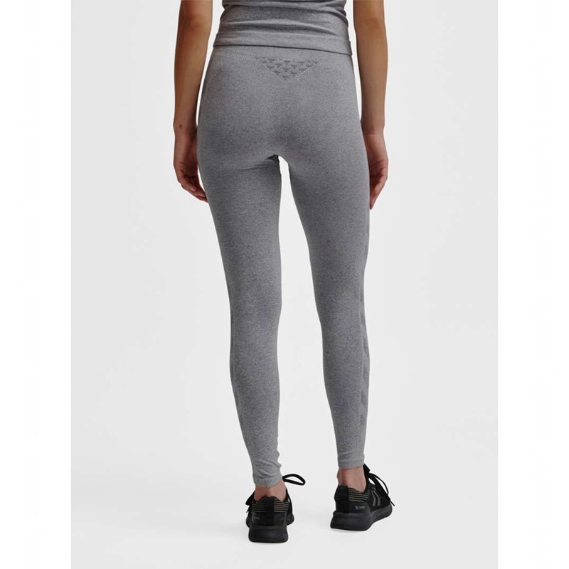 Collant Hummel Ci Seamless Mid Waist Femme Grise | 238248-675