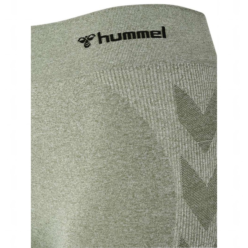 Collant Hummel Ci Seamless Mid Waist Femme Vert | 283845-087