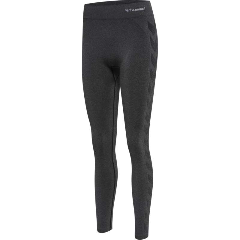 Collant Hummel Ci Seamless Mid Waist Femme Noir | 284634-624