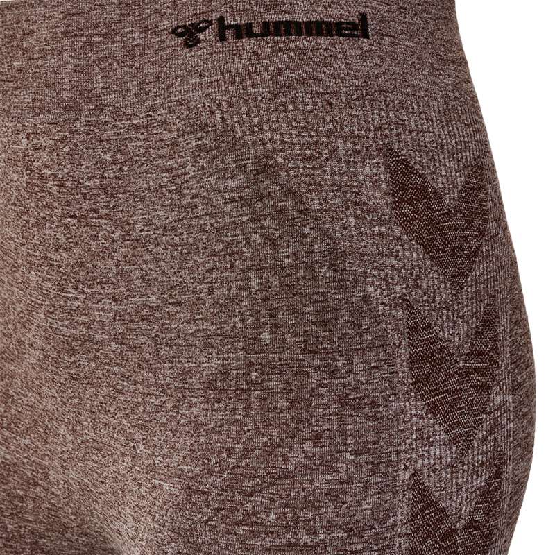 Collant Hummel Ci Seamless Mid Waist Femme Chocolat | 132978-350