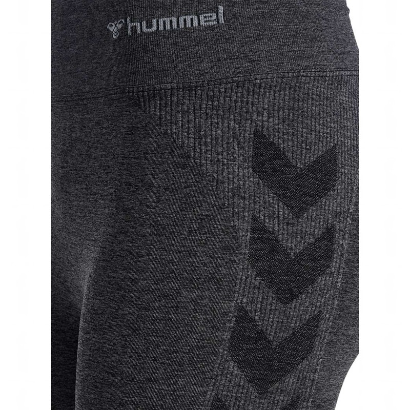 Collant Hummel Ci Seamless Mw Scrunch Femme Noir | 328720-931
