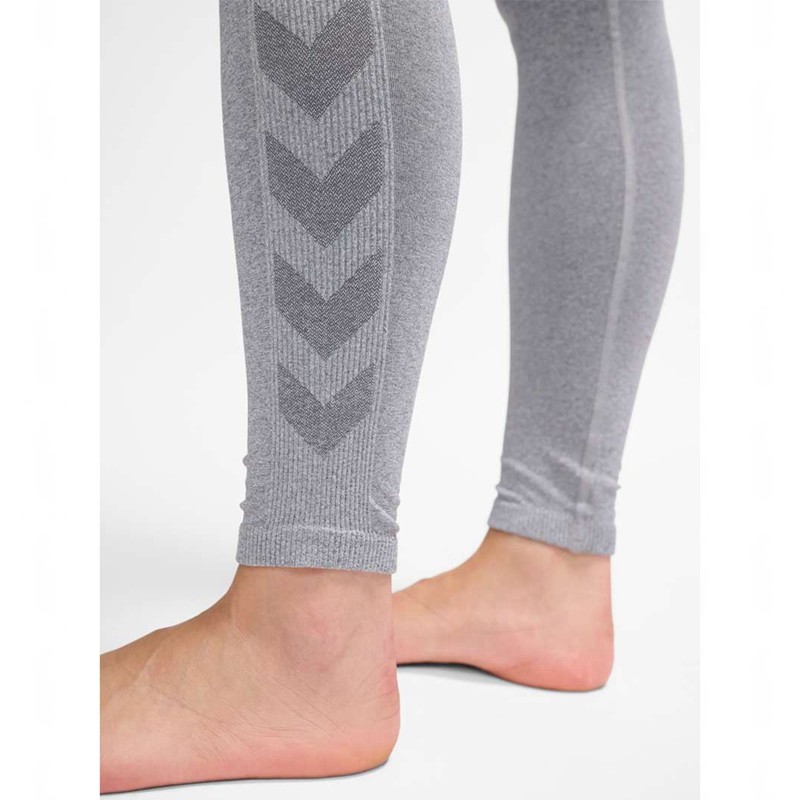 Collant Hummel Ci Seamless Mw Scrunch Femme Grise | 545233-192